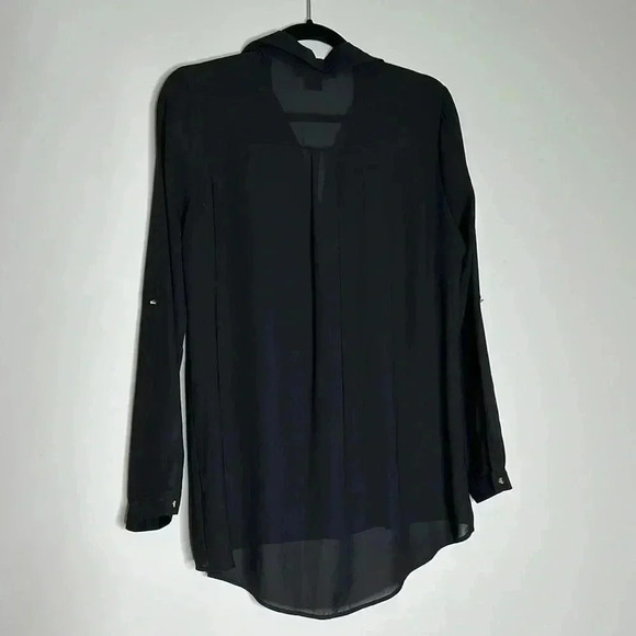 Black Sheer Primark long sleeve shirt - Picture 7 of 10